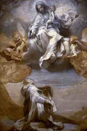 Virgen del Rosario de Sinigaglia Barocci